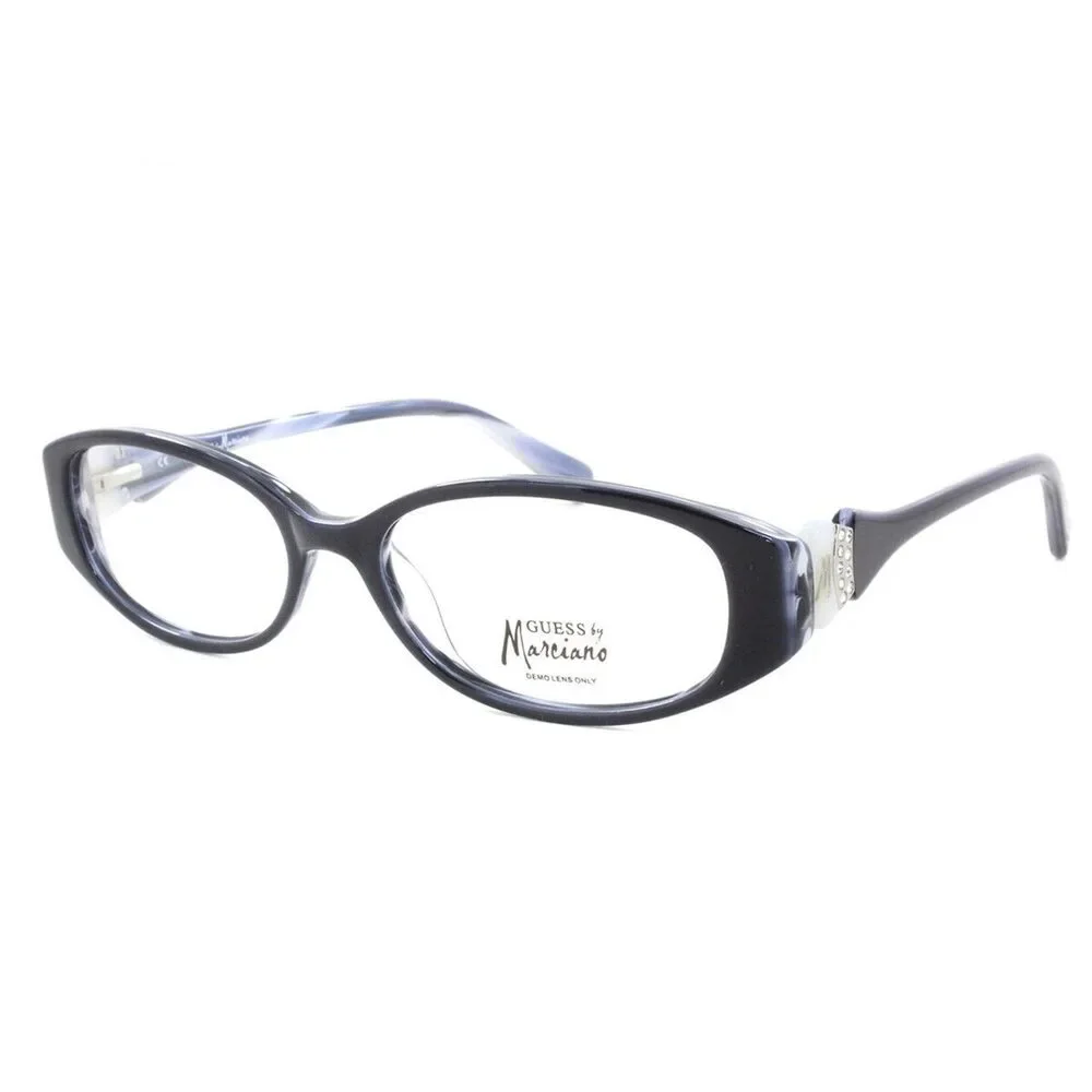 NWT Guess By Marciano 186-BKWT-52 52mm New Eyeglasses